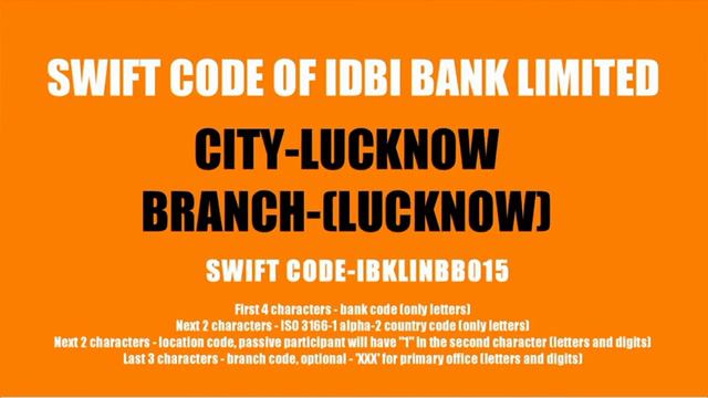 How to Find Swift Code of IDBI Bank All Branch - Bic Code Of IDBI Bank #SWIFT Code смотреть онлайн