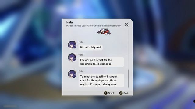 Honkai : Star Rail - Pela - Please include your name when providing information смотреть онлайн