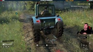 МТЗ-82 ЛУЧШИЙ ТРАКТОР в ЗАБРОШЕННОМ КОЛХОЗЕ ● Мод Карта ➤ SnowRunner #3