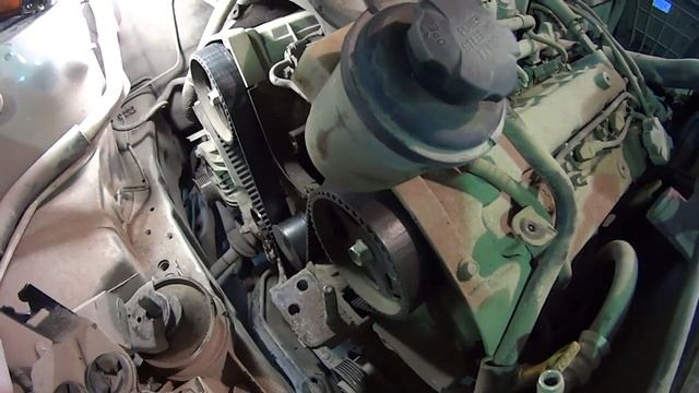 Авторемонт Хендай Санта Фе V6 2,7 classic 4WD замена ГРМ роликов натяжения помпа смотреть онлайн