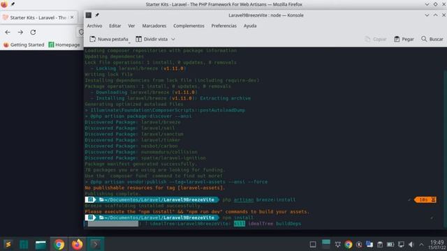 ???️?Como instalar laravel breeze con vite js en tu proyecto Laravel 9.19, Procedimiento CORRECTO смотреть онлайн