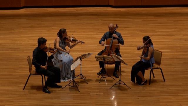 Jupiter String Quartet: Beethoven - Quartet No. 1 in F Major, Op. 18, No. 1, mvt. 2 смотреть онлайн