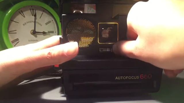 Обзор на Polaroid 600 Land Camera Autofocus 660