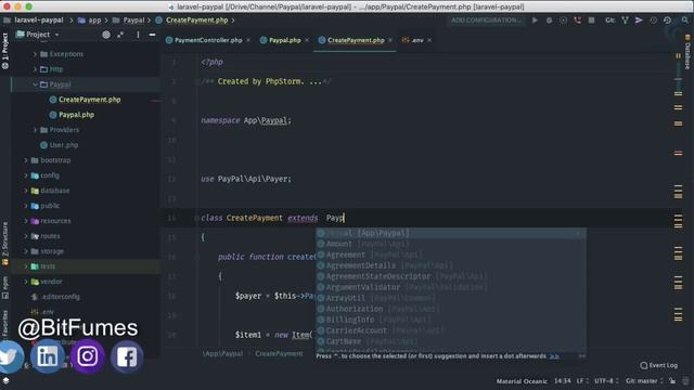 Paypal Payment Integration | Refactor code, create dedicated classes #7 смотреть онлайн