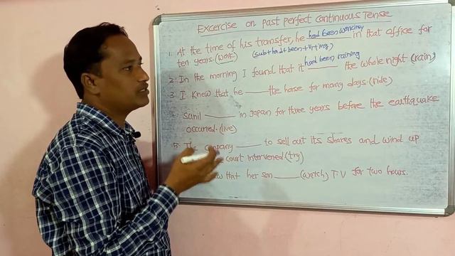 past perfect continuous exercises in English grammar in Telugu ||online vidya guru ||spoken English смотреть онлайн