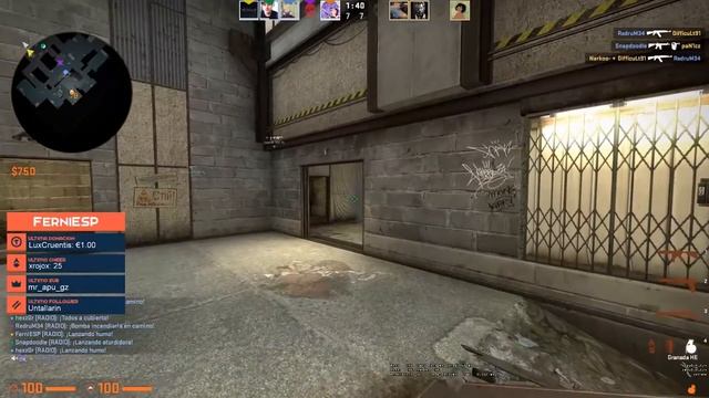 PARTIDA INTENSA - Nivel 8 Faceit! смотреть онлайн