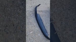 Установка  переднего обвеса ( губа) на Лексус РХ/ Тойота Харриер   второго поколения