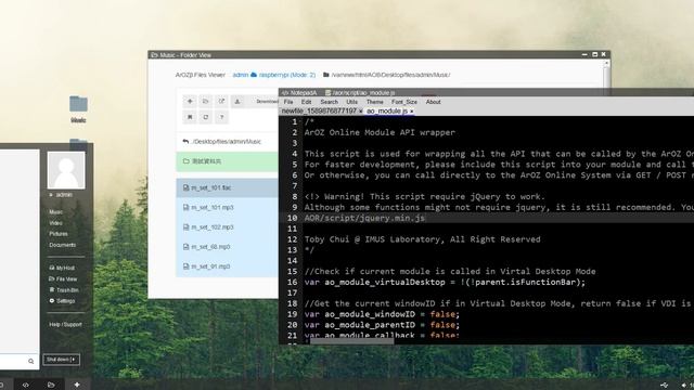Web Desktop / Cloud OS in PHP + Golang смотреть онлайн