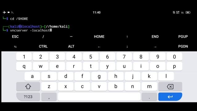 No matching vnc server for this user kali Linux error fixed || part 2 смотреть онлайн