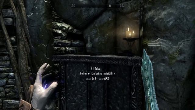 Skyrim - Exploring a Dank Tomb смотреть онлайн
