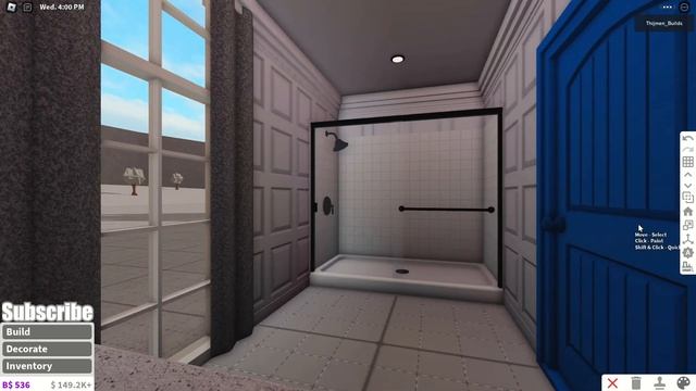 BLOXBURG: Family Roleplay Winter Mansion Speedbuild (interior + Full Tour) Roblox House Build