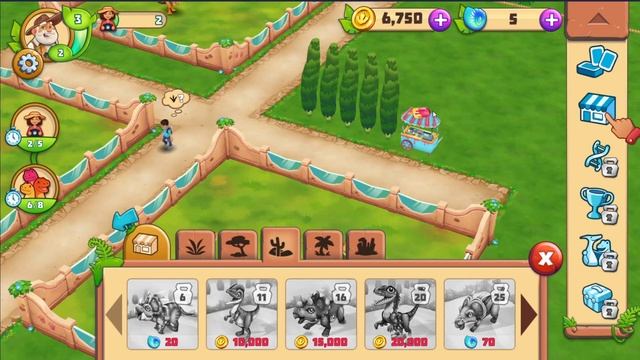 NEW GIFTCODE Dinosaur Park - Primeval Zoo Gameplay