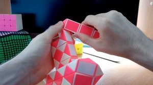 Огромная змейка Рубика (72 элемента)! Как собрать кораблик (ship) из змейки Рубика)