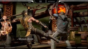 mk 11 Android phone game play