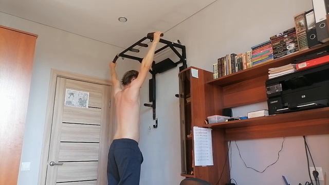 #Подтягивания 10 день. 80 раз/ Pull-ups 10 day. 80 times смотреть онлайн