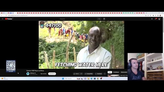 SUPER XANDÃO REAGINDO A CONSTRUÍ 100 POÇOS NA ÁFRICA смотреть онлайн