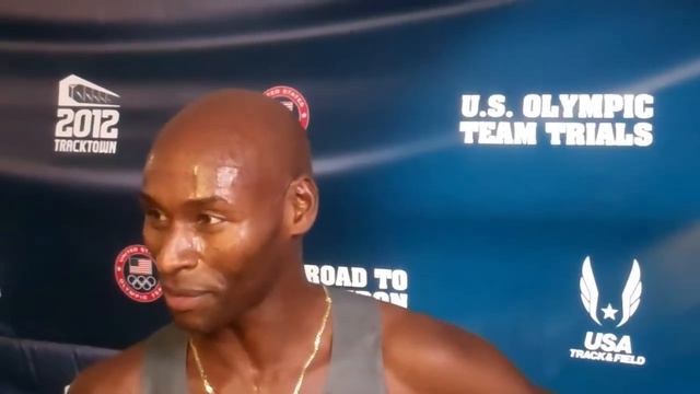 Bernard Lagat After 5000m Round 1 at Olympic Track Trials смотреть онлайн