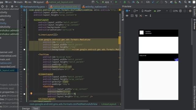 Native Ads[Part 5] | Admob monetization for Android Apps | Admob tutorial смотреть онлайн
