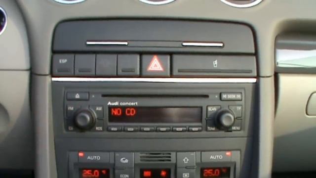 2004 Audi A4 Cabriolet 1.8 T Review,Start Up, Engine, and In Depth Tour смотреть онлайн