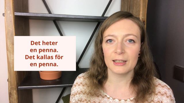 Глаголы heter и kallar | Шведский язык | MinSwedish смотреть онлайн