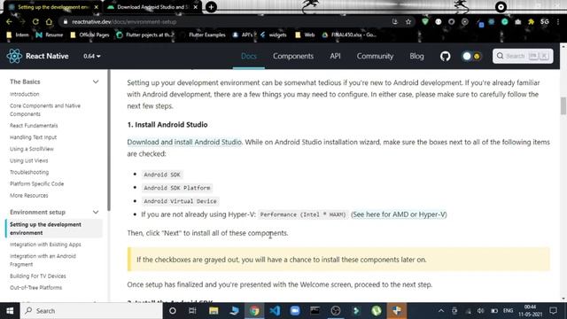 Install React Native || Windows-7 & 10, Linux || React Native tutorial for beginners смотреть онлайн