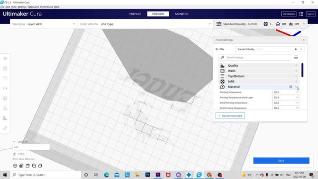 My Cura Settings | | Easy supports and more! смотреть онлайн