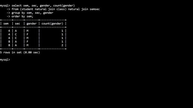 DBMS LAB PROGRAM 4- College Database смотреть онлайн