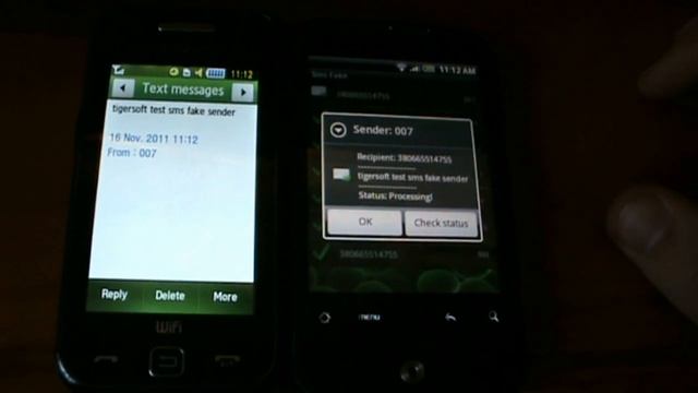 SMS Fake Sender Android смотреть онлайн