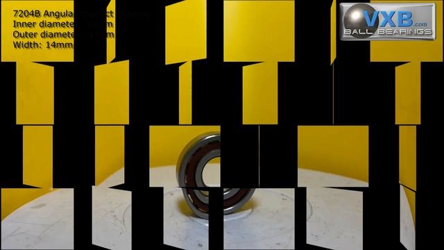 Comparison 20mm inner diameter Angular Contact Bearing 7204B vs Angular Contact Bearing 4204ZZ смотреть онлайн