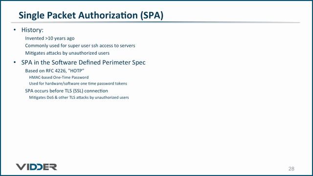 Single Packet Authorization (SPA) смотреть онлайн