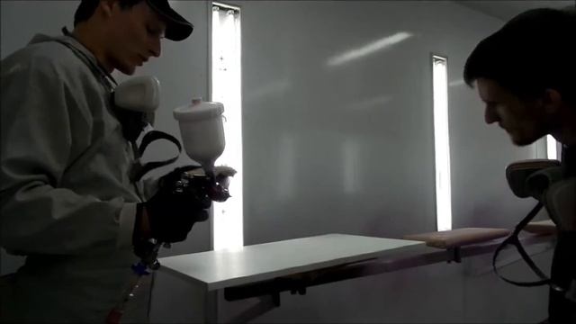 Покраска акрилом (полиуретаном) в переход под лак. смотреть онлайн