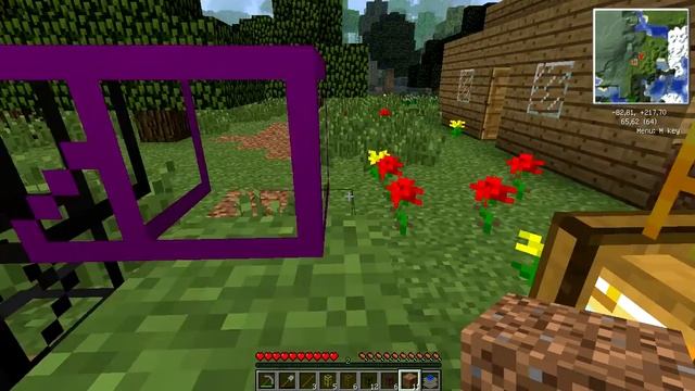 Minecraft [Industrial Craft 2+BuildCraft 3+Forestry] Часть 3.3 Авто пасека-2 смотреть онлайн