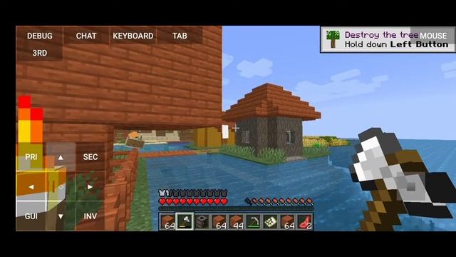 playing Minecraft Java edition with my friends making a base in Survival series Part 1 смотреть онлайн