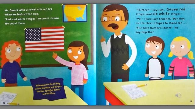 Why Are There Stripes on the American Flag by Martha E. H. Rustad read by Mrs. Klice смотреть онлайн