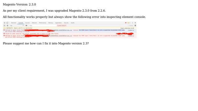 How to fix its MIME type ('text/html') is not a supported stylesheet MIME type error in magento... смотреть онлайн