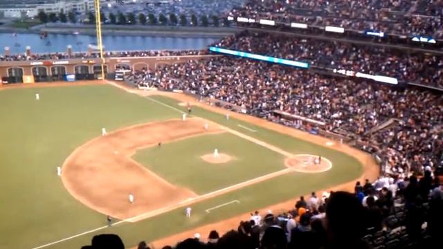 AT&T Park from the last row ! смотреть онлайн