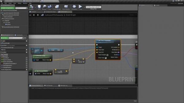 Line Trace Component in Unreal Engine 4