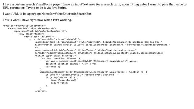 Salesforce: VisualForce Page Set URL Parameter w/ Javascript смотреть онлайн