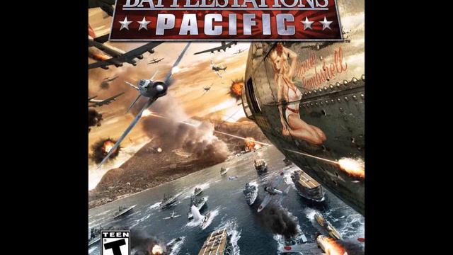 Battlestations Pacific Soundtrack - US Ship Action смотреть онлайн