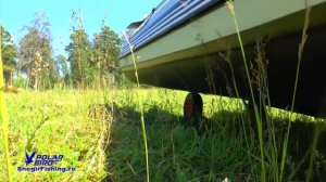 Транцевые колеса для лодок ПВХ Polar Bird. Обзор.