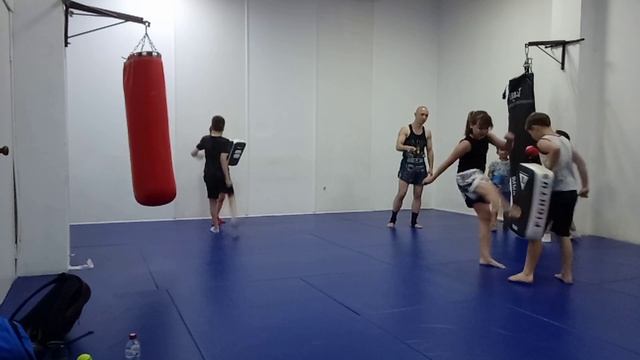 тренировка дети. #myaithai #тайскийбокс #муайтай #gym #sport #muaythai #fitness #щелково смотреть онлайн