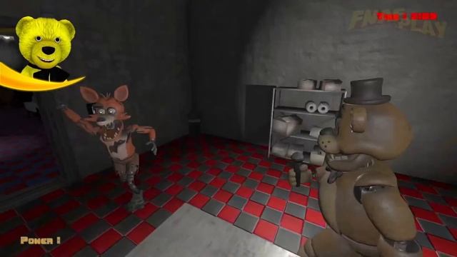 FNAF КООП СЛОМАЛИ ФОКСИ ДВЕРЬЮ и УГАРАЕМ над ФРЕДДИ * ФНАФ ПЛЕЙ и КОТЕНОК ЛАЙК !!!