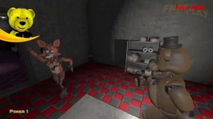 FNAF КООП СЛОМАЛИ ФОКСИ ДВЕРЬЮ и УГАРАЕМ над ФРЕДДИ * ФНАФ ПЛЕЙ и КОТЕНОК ЛАЙК !!!