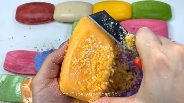 Soap Cubes! Palmolive soap set. Soap Cutting ASMR. Relaxing Sounds. Satisfying ASMR Video смотреть онлайн
