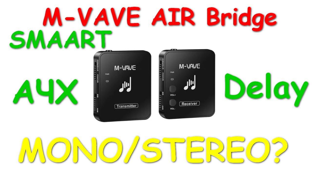 M-VAVE Air Bridge SMAART замеры АЧХ, задержки, MONO/STEREO