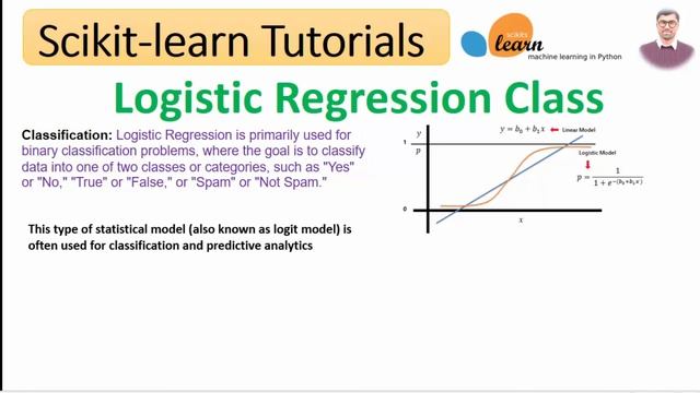 7: Churn Prediction using Logistic Regression: A scikit-learn Tutorial | Logistic Regression Class смотреть онлайн