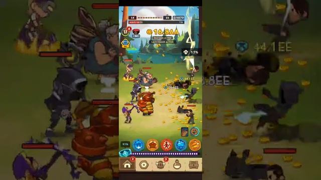 Almost a Hero - Idle RPG Clicker #shorts view смотреть онлайн