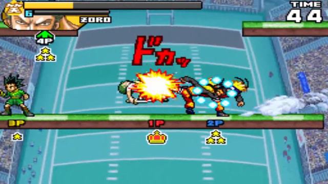 Jump! Ultimate Stars Pirates vs Ninjas vs Hunters vs Hitman BATTLE ROYALE HD смотреть онлайн