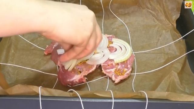 Слоеное Мясо к Любому Гарниру в Духовке! Очень вкусно и сочно! смотреть онлайн