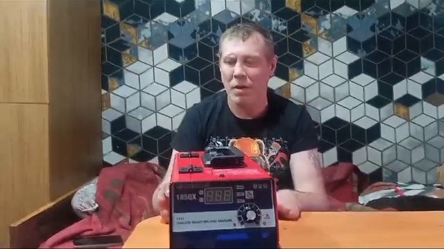 Сварочный аппарат с использованием порошковой проволоки без газа. смотреть онлайн